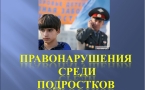 «Ответственность подростков за совершение правонарушений и преступлений»